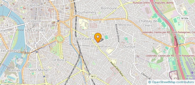 localisation de l'entreprise ATELIER HD à TOULOUSE