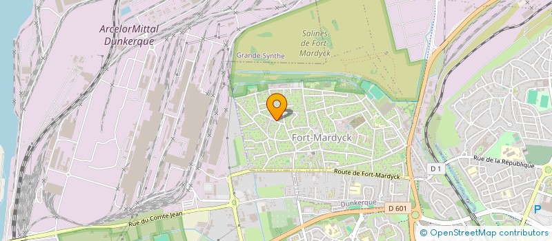 localisation de l'entreprise ATELIER HEIST à DUNKERQUE