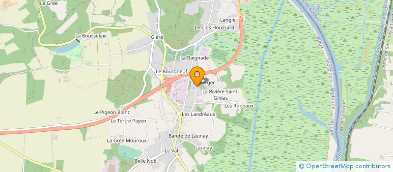 localisation de l'entreprise ATELIER HERVIEUX  ALLAIRE