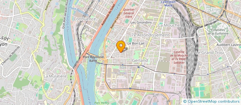 localisation de l'entreprise ATELIER HESPERIS  LYON