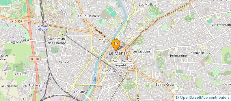 localisation de l'entreprise ATELIER HIPPOCAMPE à LE MANS