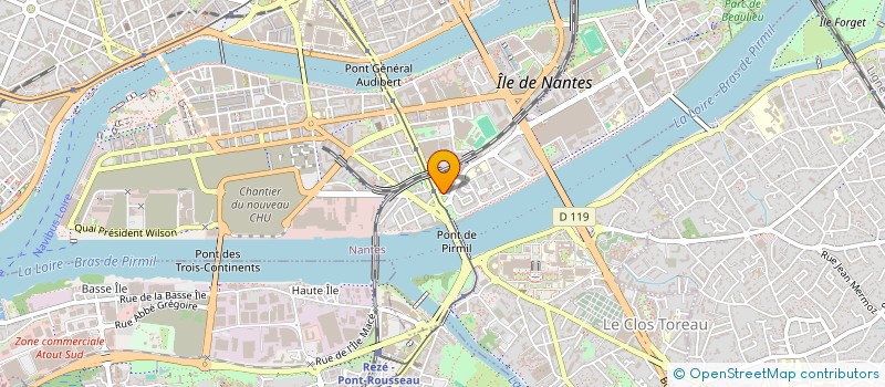 localisation de l'entreprise ATELIER HIPPOLYNE à NANTES