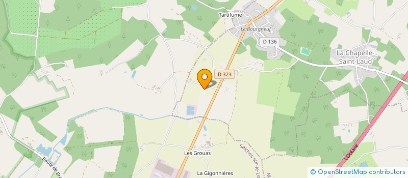 localisation de l'entreprise ATELIER HORIZONS  SERMAISE