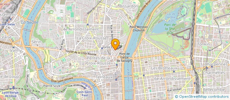 localisation de l'entreprise ATELIER HURE à LYON