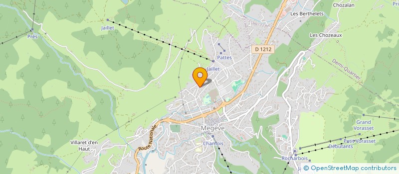 localisation de l'entreprise ATELIER IDARCH  MEGEVE