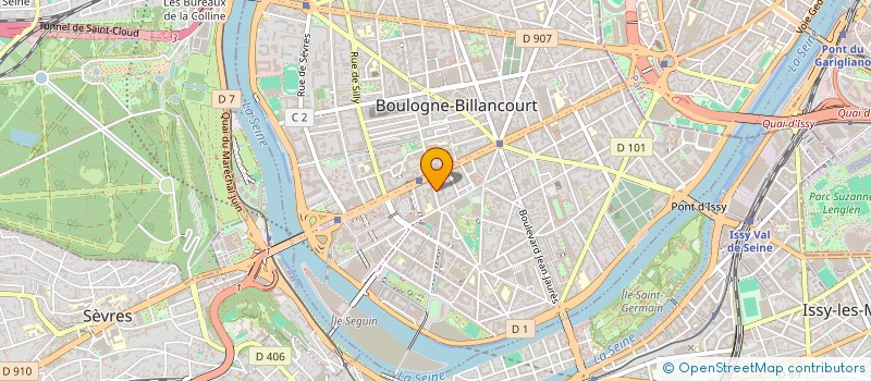 localisation de l'entreprise ATELIER IDO à BOULOGNE-BILLANCOURT