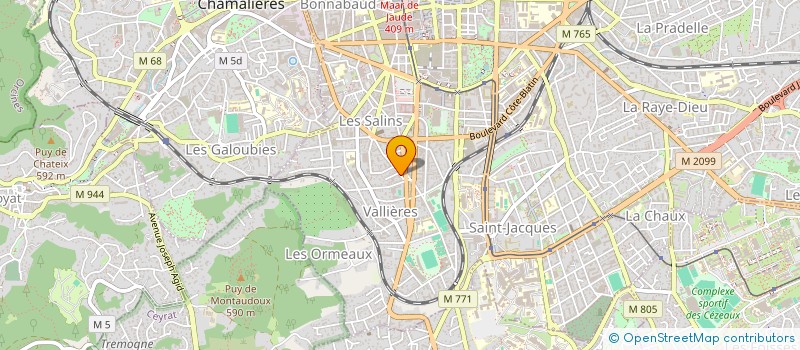 localisation de l'entreprise ATELIER IMAGINE à CLERMONT-FERRAND