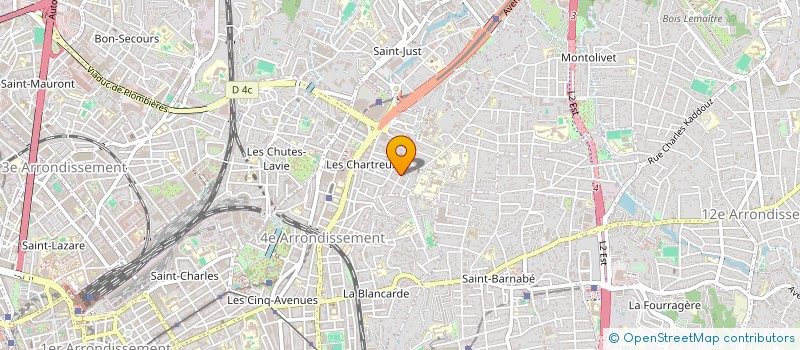 localisation de l'entreprise ATELIER IMAGO à MARSEILLE
