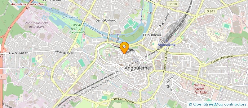 localisation de l'entreprise ATELIER IMIS à ANGOULEME