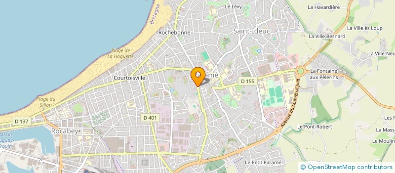 localisation de l'entreprise ATELIER INEX à SAINT-MALO