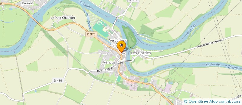 localisation de l'entreprise ATELIER INFORMATIQUE à VERDUN-SUR-LE-DOUBS