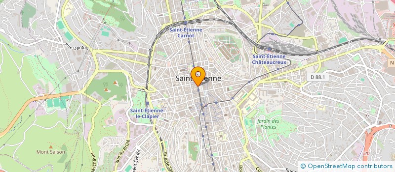 localisation de l'entreprise ATELIER INFORMATIQUE DE LA LOIRE à SAINT-ETIENNE
