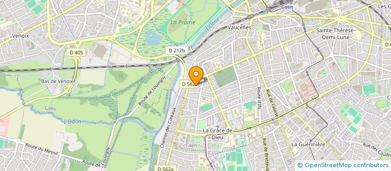 localisation de l'entreprise ATELIER IRIS à CAEN