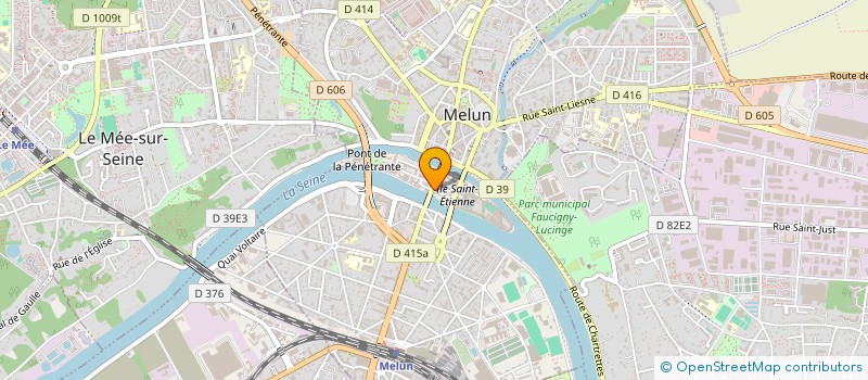 localisation de l'entreprise ATELIER ISHAQ  MELUN