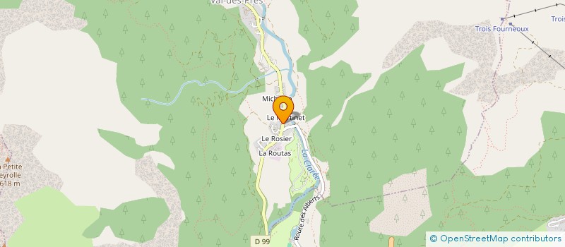 localisation de l'entreprise ATELIER ITRANE  VILLAR-SAINT-PANCRACE