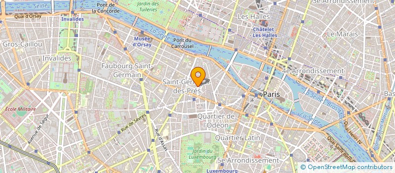 localisation de l'entreprise ATELIER JACOB à PARIS