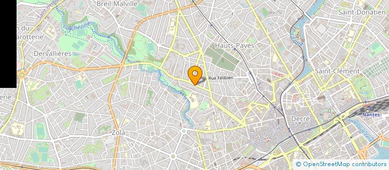localisation de l'entreprise ATELIER JANO à NANTES