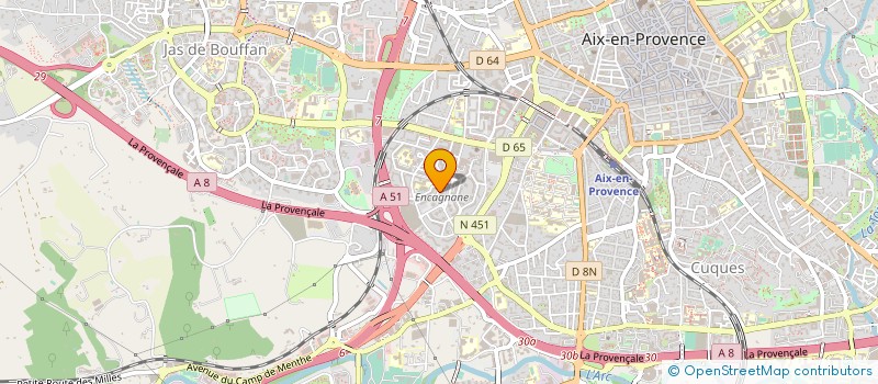 localisation de l'entreprise ATELIER JASMIN à AIX-EN-PROVENCE