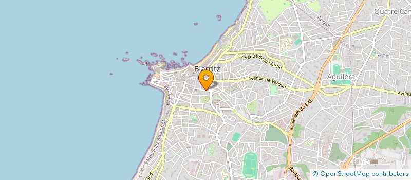 localisation de l'entreprise ATELIER JAULERRY à BIARRITZ