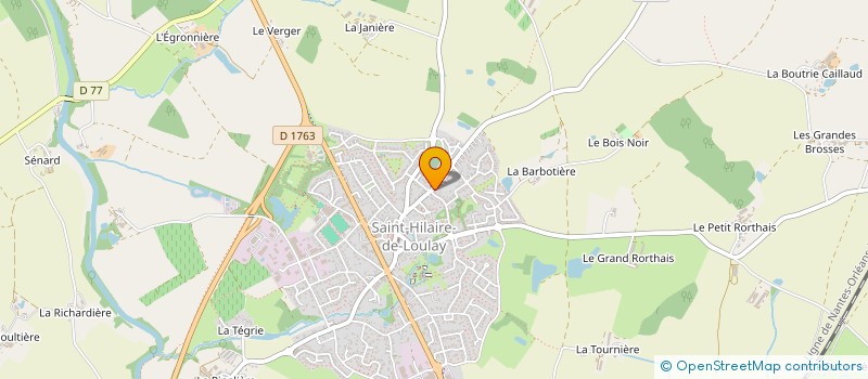 localisation de l'entreprise ATELIER JAUNET THOMAS à MONTAIGU-VENDEE