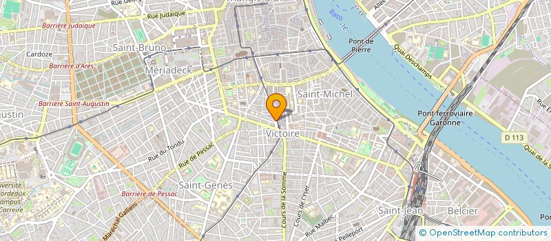 localisation de l'entreprise ATELIER JIPE  BORDEAUX