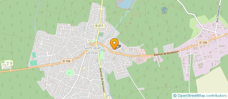 localisation de l'entreprise ATELIER JMD  SAINT-JEAN-D'ILLAC