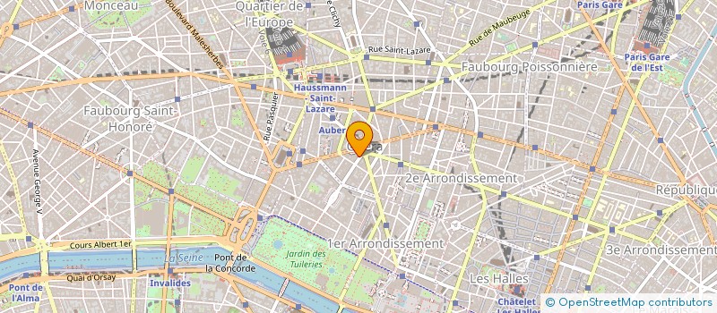 localisation de l'entreprise ATELIER JO à PARIS