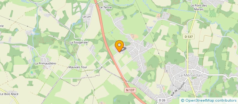 localisation de l'entreprise ATELIER JR BY TR à TREILLIERES