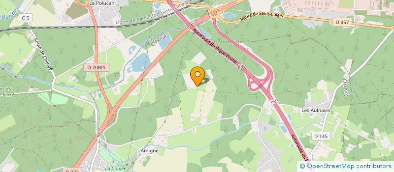 localisation de l'entreprise ATELIER JS  CHANGE