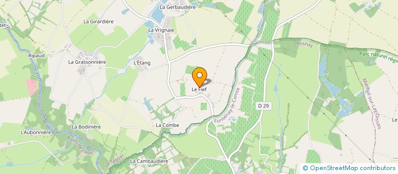 localisation de l'entreprise ATELIER JULIE MASS  LE TABLIER