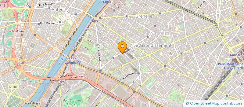 localisation de l'entreprise ATELIER K  PARIS