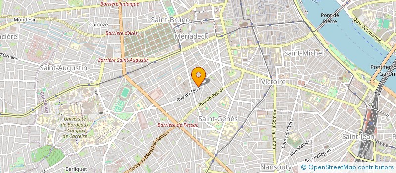 localisation de l'entreprise ATELIER K-PLAN à BORDEAUX