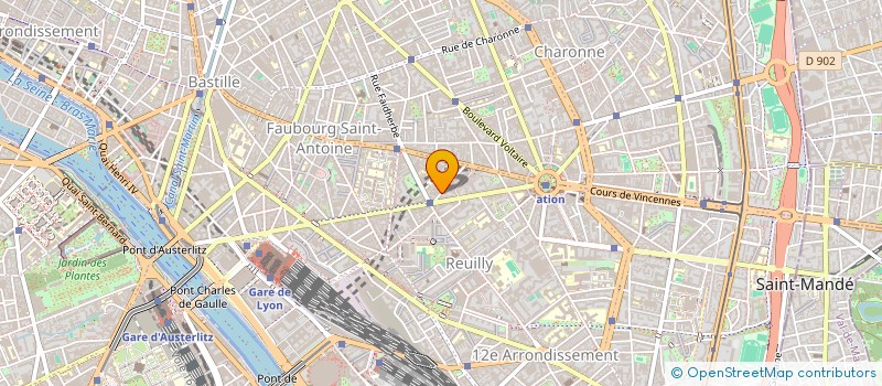 localisation de l'entreprise ATELIER KAA  PARIS