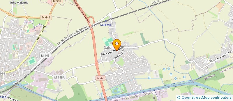 localisation de l'entreprise ATELIER KAAT  SALOME