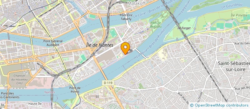 localisation de l'entreprise ATELIER KAIROS ARCHITECTE à NANTES