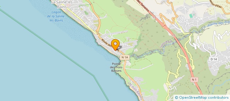 localisation de l'entreprise ATELIER KALBANON  SAINT-PAUL