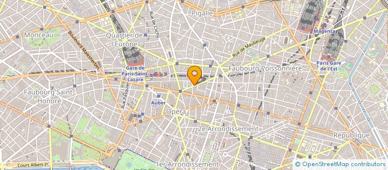 localisation de l'entreprise ATELIER KEMPE THILL ARCHITECTES & URBANISTES  PARIS