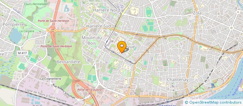 localisation de l'entreprise ATELIER KIDS à NANTES