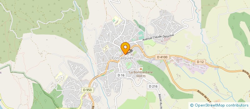 localisation de l'entreprise ATELIER KL FERRONNERIE à FORCALQUIER
