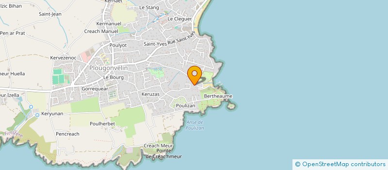 localisation de l'entreprise ATELIER KONKALON  PLOUGONVELIN
