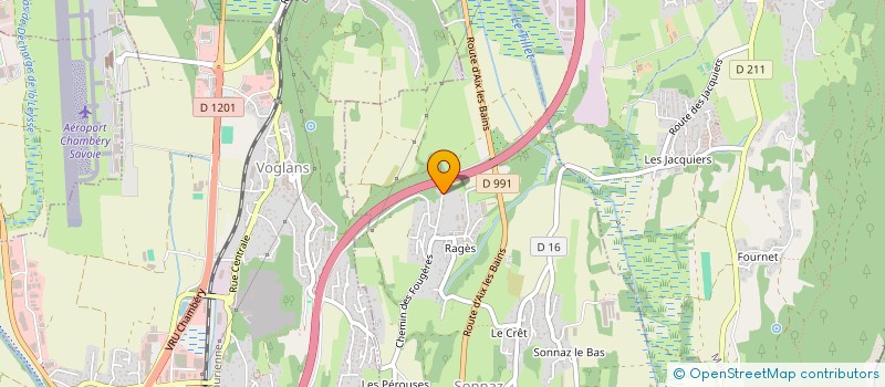 localisation de l'entreprise ATELIER L&C DESIGN  SONNAZ