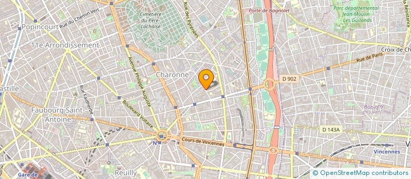 localisation de l'entreprise ATELIER L'ENFANT BLEU à PARIS