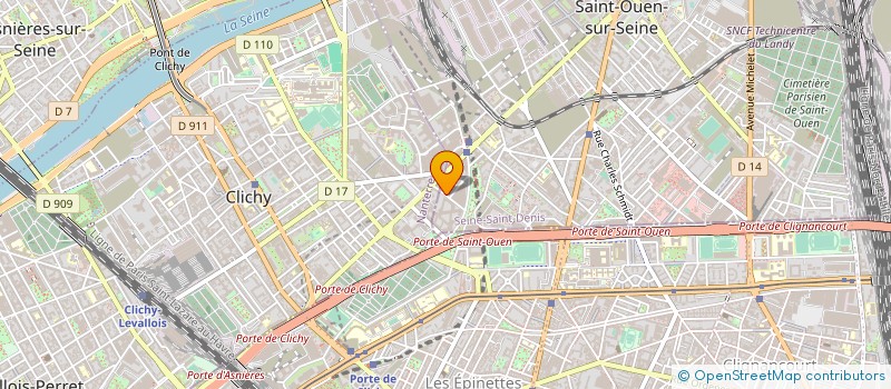 localisation de l'entreprise ATELIER LA ARCHITECTES  PARIS