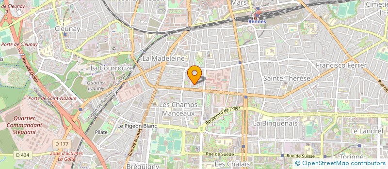 localisation de l'entreprise ATELIER LA CROIX DE BOIS  VEZIN-LE-COQUET