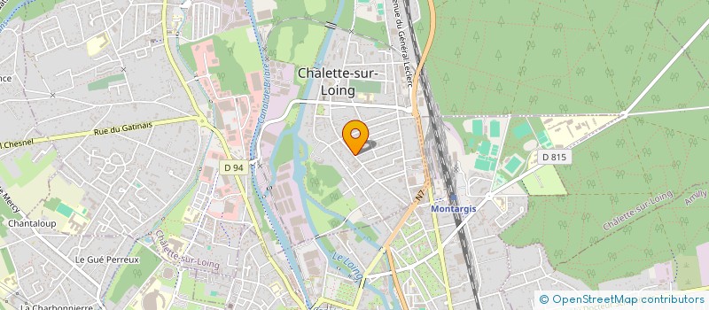 localisation de l'entreprise ATELIER LA PARENTHESE à CHALETTE-SUR-LOING