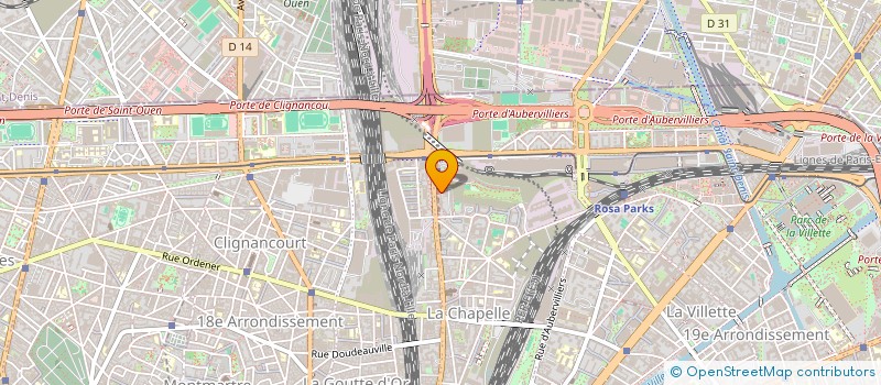 localisation de l'entreprise ATELIER LABO VERRE  PARIS