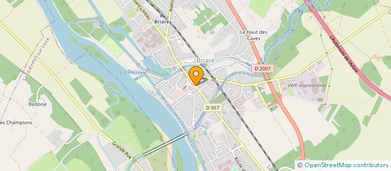 localisation de l'entreprise ATELIER LALAISON à BRIARE