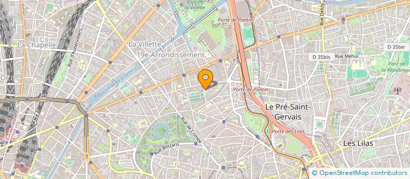 localisation de l'entreprise ATELIER LARE  PARIS