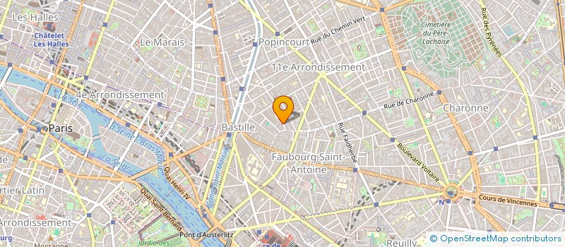 localisation de l'entreprise ATELIER LATOUR  PARIS