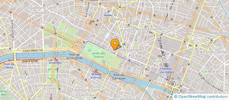 localisation de l'entreprise ATELIER LAVOISIER à PARIS